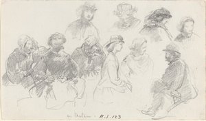 Passengers on Shipboard by Eugene Louis Boudin