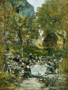 Washers on the Bank of the River