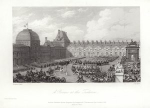 A Review at the Tuileries by Eugene Louis Lami