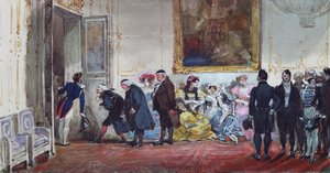 The Audience of Charles X by Eugene Louis Lami