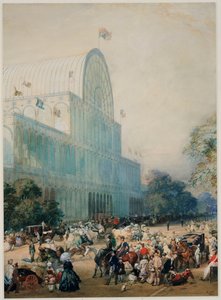 The Inauguration of the Crystal Palace, 1851 by Eugene Louis Lami