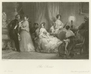 The Soiree by Eugene Louis Lami