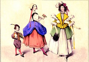 Wearing Fancy Dress