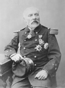 Portrait of Hyacinthe Laurent Théophile Aube by Eugene Pirou