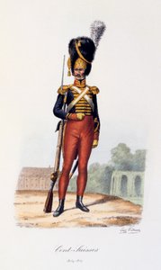 Cent-Suisses, 1814-17