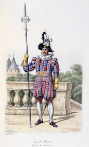 Cent-Suisses, Ceremonial Attire, 1814-17