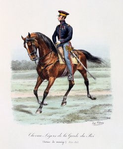 Chevau-Légers de la Garde du Roi, Tenue de Manége