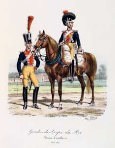 Gardes-du-Corps de Roi, Artillery Train