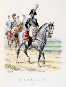 Gardes-du-Corps de Roi, Capitaine, 1820