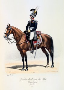 Gardes-du-Corps de Roi, Major-General Petite Tenue, 1815