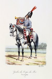 Gardes-du-Corps de Roi, Trumpeter, 1814