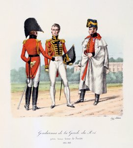 Gendarmes de la Garde du Roi, Petite Tenue and Tenue de Société