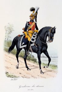 Gendarmes des Chasses, 1815-1830