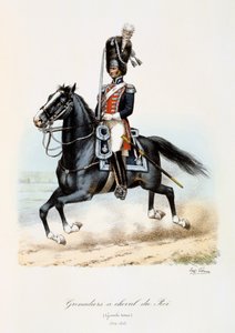 Grenadiers à Cheval du Roi, Full Dress, 1814-15