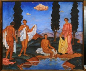 Bathers by Eugeniusz Zak