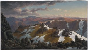 North-east View from the Northern Top of Mount Kosciusko by Eugene von Guérard
