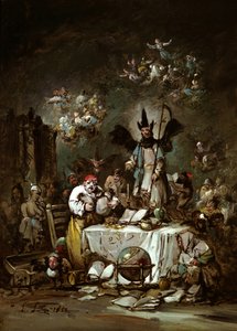 Allegorical Caprice. The Avarice, 1852