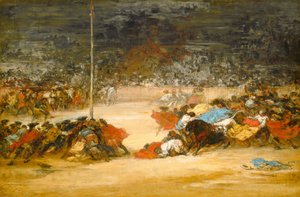 The Bullfight, c. 1890-1900