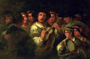 The Serenaders by Eugenio Lucas y Padilla