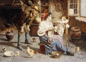 Family Bliss by Eugenio Zampighi