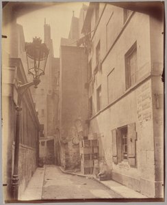 Impasse de la Baudoirie, Rue de Venise by Eugène Atget