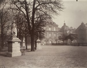 Luxembourg, Anne of Brittany, 1923-1926 by Eugène Atget