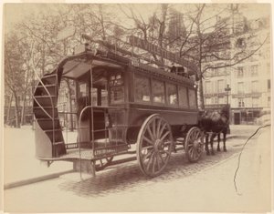 Omnibus by Eugène Atget