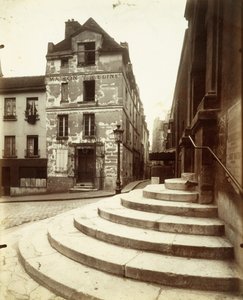 Rue de la Montagne-Sainte-Geneviève from the series The Art of Old Paris by Eugène Atget