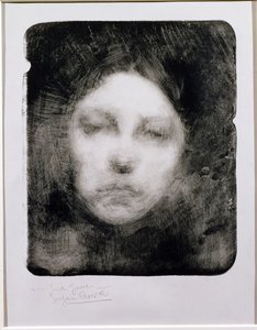Head of a Young Girl by Eugène Carrière