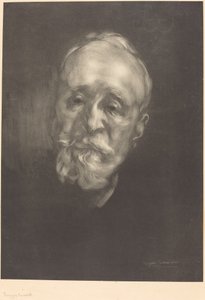 Pierre Puvis de Chavannes by Eugène Carrière