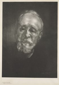 Puvis de Chavannes, 1897 by Eugène Carrière