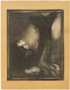 Rodin Sculpting by Eugène Carrière