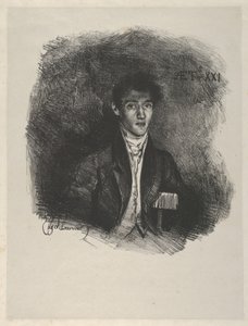 Baron Schwiter Louis Auguste Schwiter by Eugène Delacroix