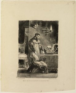 Faust in His Study