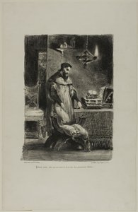 Faust in His Study, from Faust