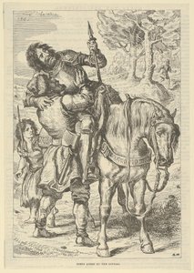 Goetz Aided by the Gypsies by Eugène Delacroix