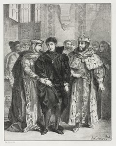 Hamlet: The Queen Endeavors to Console Hamlet