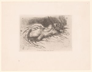 Naked Woman Seen from the Back (title on object)
