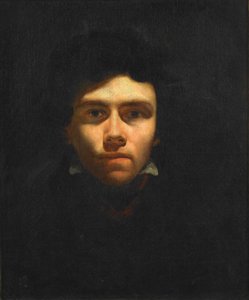 Self-Portrait, ca. 1816 by Eugène Delacroix