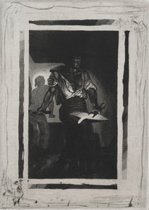 The Blacksmith by Eugène Delacroix