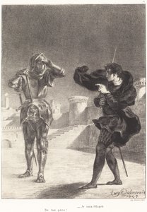 The Ghost on the Terrace (Act I, Scene V)