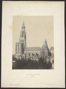 Cathedral of Antwerp by Eugène Desplanques