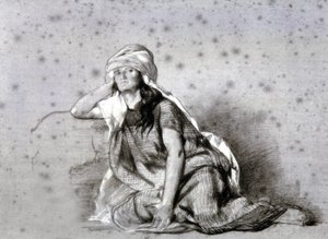 Berber Woman in the Sahel