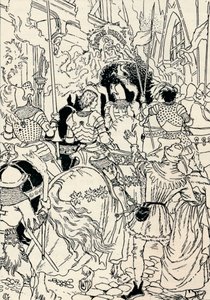 Joan of Arc at Orleans by Eugene Grasset