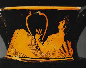 Ephebe Playing the Cythara