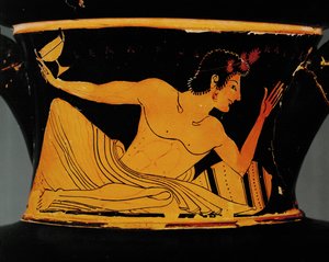 Ephebe with Cup and Vase