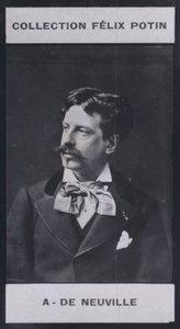 Alphonse de Neuville (1836-1885) by European Photographer