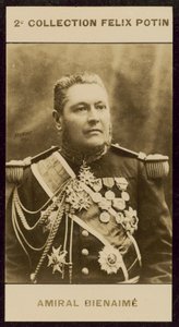 Admiral Amedee-Pierre-Leonard Bienaime by European Photographer