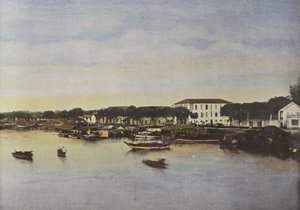 Chinese Arroyo (Left Bank) Saigon by European Photographer