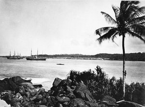 Colombo Harbour, c.1860-80